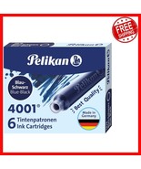 Ink Cartridges for Fountain Pens - Pack of 6 in Blue/Black - Easy to Use - $293.50 MXN