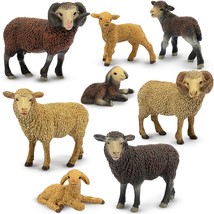 Farm Animal Toy Figurines - Plastic Forest Animal Figurines For Kids Boys Girls  - £25.56 GBP