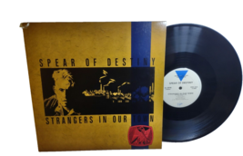 Spear Of Destiny Strangers In Our Town Vinyl EP Record Post-Punk Promo Gothic - £13.59 GBP