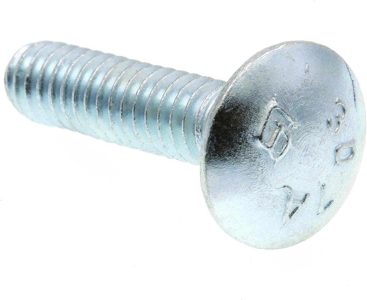 Prime-Line 9062146 Carriage Bolts, 1/4 In.-20 X 1 In., A307 Grade A, 100... - $33.98