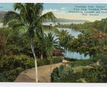 View From Titchfield Hotel Grounds &amp; Harbour Postcard Port Antonio Jamaica - £12.63 GBP