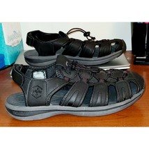 Khombu Size 10 M Black Active Sandals Women&#39;s Shoes - £11.70 GBP
