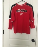  NHL Detroit Red Wings Boys Long Sleeve Top Shirt Hockey Size XL Multicolor - €27,05 EUR
