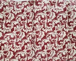 Vinyl Tablecloth w/soft Flannel Back, 52&quot;x52&quot; Square, FLOWERS ON BURGUND... - $14.84