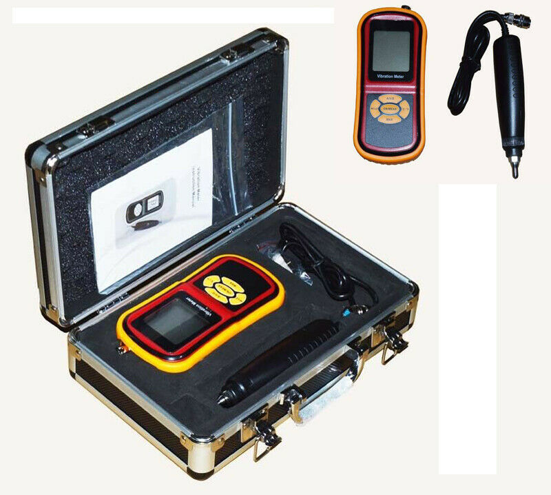 Brand new digital Vibration Meter for monitoring vibrating mechanical fa... - $209.54