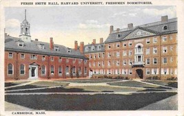Persis Smith Hall Freshmen Dorms Harvard University Cambridge MA 1928 postcard - £4.70 GBP
