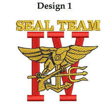 Seal Team 4 Four ST IV Navy Seals Embroidered Polo Shirt - €28,29 EUR+