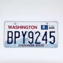 2020 United States Washington Evergreen Passenger License Plate BPY9245 - £9.88 GBP