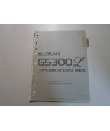 1982 Suzuki GS300L Supplémentaire Service Manuel 2nd Édition Feuilles 82... - €25,65 EUR