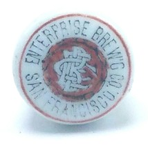 Antico Enterprise Birreria Co Porcellana Tappo Bottiglia - £25.25 GBP