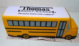 Thomas School Bus Stress Ball Reliever Foam Soft Figure 4&quot; Long - $8.86