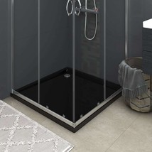 vidaXL Black ABS Square Shower Base, 31.5"x31.5", Waterproof & Slip-Resistant - $227.99