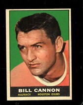 1961 TOPPS #146 BILLY CANNON EXMT OILERS *X98472 - £20.52 GBP