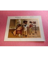 Very rare FRENCH  NEGRO COMICAL CARD-SOUTHERENE,COFFIGNAL &amp; BLAVY--L@@K! - £15.13 GBP
