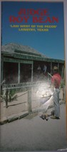 Vintage Judge Roy Beam Park Austin Texas Brochure 1980s - $94.99 MXN