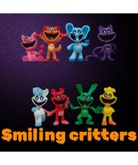 8 Pcs Smiling Critters Action Figure Toys Gift for Kids Free shipping to... - $25.50