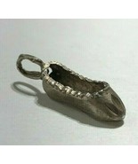 Ballet Slipper Ballerina Shoe Collectable Dangle Charm Sterling Silver .... - £11.83 GBP