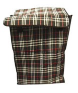 Folding Shopping Cart Liner Cover Rolling Utility Trolley Granny Basket ... - £11.89 GBP