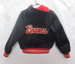 Vtg Atlanta Nelsons Portland Braves Baseball Wool Varsity Jacket 70s 80s - £113.45 GBP
