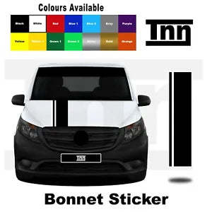 Bonnet Stickers for Mercedes VITO Stripes Vito Racing Vinyl Graphics Dec... - $27.99