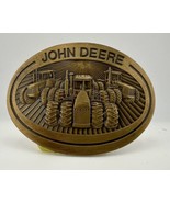 JOHN DEERE 1981 8050 Series 4WD Tractors Brass Belt Buckle - $24.99