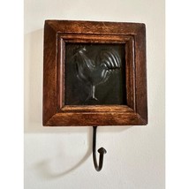 Vintage French Rooster Wall Hook– Rustic Countryside Wooden Farmhouse Decor - $1,187.36 MXN