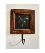 Vintage French Rooster Wall Hook– Rustic Countryside Wooden Farmhouse Decor - $1,187.36 MXN