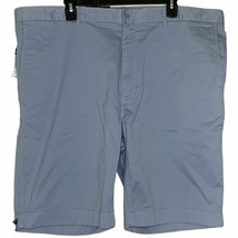 Daniel Cremieux Shorts Size 42 Flat Front Mens Madison Cassis Wash Blue 42X10 - £15.50 GBP