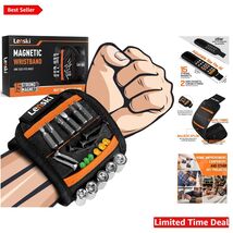Lightweight Magnetic Screw Holder Wristband - Essential Tool Organizer f... - $25.69
