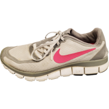 Nike - Free 5.0 V4 354751-161 Athletic Running Shoes Gray Lace Up Womens Size 8 - £17.20 GBP