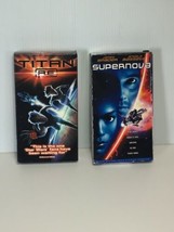 Titan A.E. Animation movie (2000) &amp; Supernova (2000) former Hollywood Video VHS - £7.23 GBP
