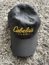 Cabela’s Cabelas Gray Hat Strapback Embroidered Logo OSFM - £9.35 GBP
