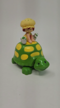 VINTAGE 1981 STRAWBERRY SHORTCAKE APPLE DUMPLIN TEA TIME TURTLE MUSICAL ... - $84.55