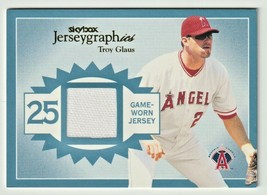 Troy Glaus 2004 Skybox Jerseygraphics Card #J-TG Anaheim Angels 027/250   - £6.27 GBP
