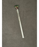 Glass Cocktail Swizzle Stick Stirrer Palm Tree - $8.00