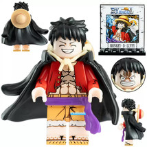 Monkey D. Luffy One Piece Custom Printed Lego Compatible Minifigure Bric... - £3.13 GBP