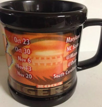 Clemson University Tigers 2004 Football Schedule Mug Coffee Cup - £6.86 GBP