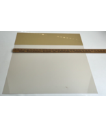 70s Appliance Replacement Panel Harvest Gold/Beige GE 24x7 &amp; 24x17&quot; Meta... - $1,693.32 MXN
