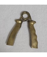 Vintage Solid Brass Exercise Hand Grip Hand Strengthen Exercise Gripper - $33.62