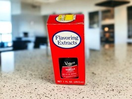 Victoria Flavoring Extracts Vanilla Vintage Original Box Sealed 60&#39;s Unu... - $23.25