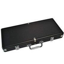 Casino Chips Case Capacity Suitcase Texas Poker Chips High Quality Aluminum Silv - £113.52 GBP