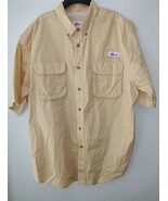 World Wide Sportsman Mens Fishing Button Down Short Sleeve Shirt Sz XL - $26.65 CAD