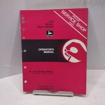 JOHN DEERE 270 ROTARY SNOW PLOW OPERATORS MANUAL- PART NUMBER: OMA41254 NOS - £11.09 GBP