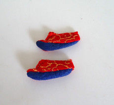 Vintage 1964 Mattel Barbie Guinevere Brocade Shoes - £14.26 GBP