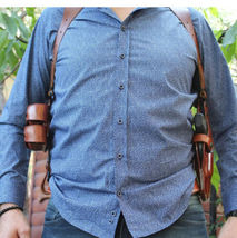 Fits Colt Detective Special 38 Special 2”BBL Leather Shoulder Holster #1437# RH image 4
