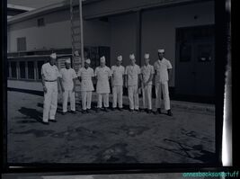 black and white negative - March Air force base CA * Service man cooks - $7.50