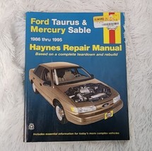 NEW Ford Taurus &amp; Mercury Sable Haynes Repair Manual 1986 thru 1995 NEW  - $11.87