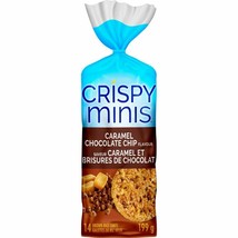 5 X Quaker Crispy Minis Caramel Chocolate Chip Rice Cakes 14 Count/199g ... - £26.21 GBP