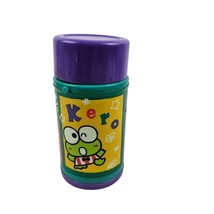 Sanrio Keroppi Frog Thermos Detachable Cup Red Green Yellow Purple Vintage - £12.42 GBP