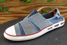 Columbia Women Size 7.5 M Shoes Blue Sneaker Fabric - £13.20 GBP